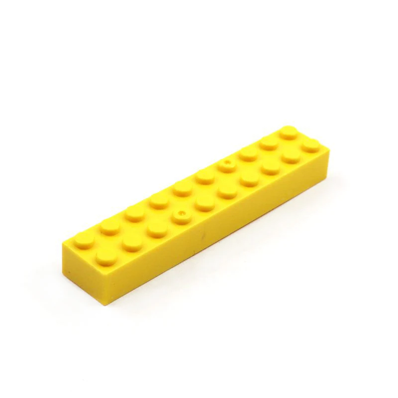 10 шт. MOC креативный развивающий Кирпич 2x10 DIY просвечивающие классические базовые
