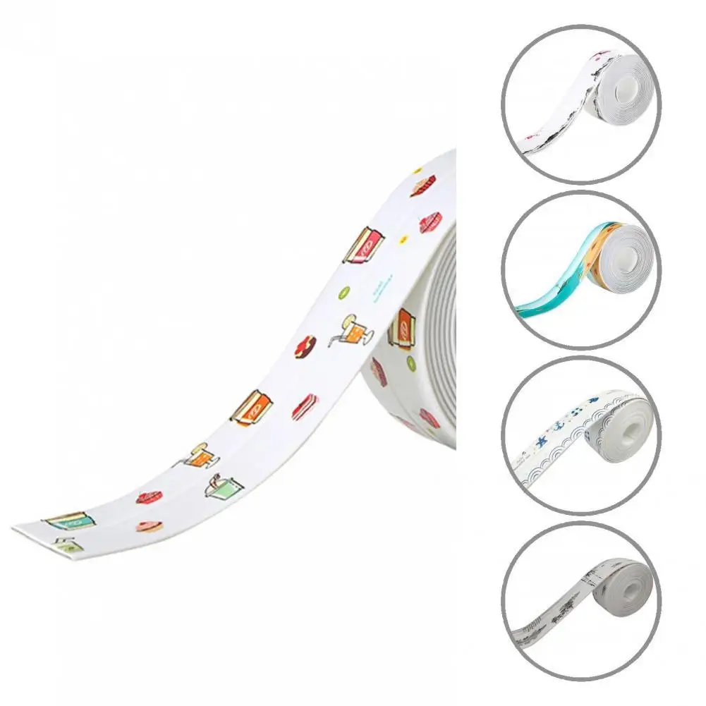 

Strong Stickiness Lightweight Waterproof Bathroom Caulk Tape for Sink