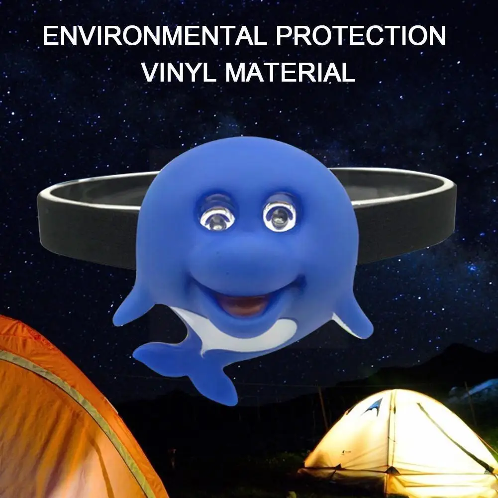 

Налобный фонарь в виде животного, новинка, Мультяшные животные, светодиодные игрушки, портативная лампа, милые детские головки панды, инстр...