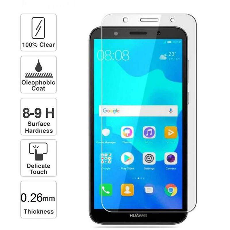 

Protective Glass for Huawei Y5 2017 Tempered Glass for Huawei Y5 II 2 Y5II Screen Protector for Huawei Y5 Prime 2018 Glass Film