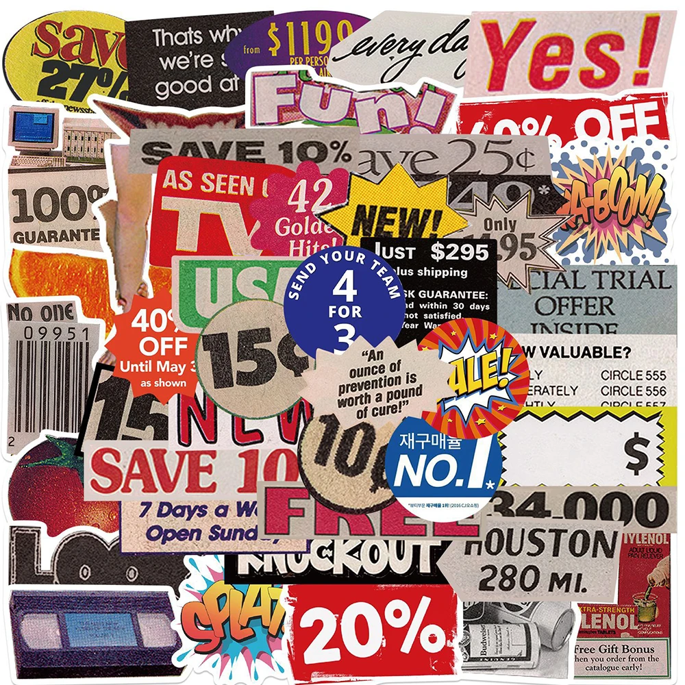 

10/30/50Pcs Cartoon Popular Art Poster Graffiti Sticker Waterproof For Divination Refrigerator Motorcycle Skateboard DIY Gifts