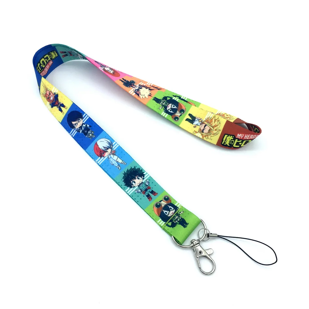 Новая игра мультфильм Kimetsu no Yaiba Persona5 My Hero academic Lanyard Id бейдж держатель брелоки