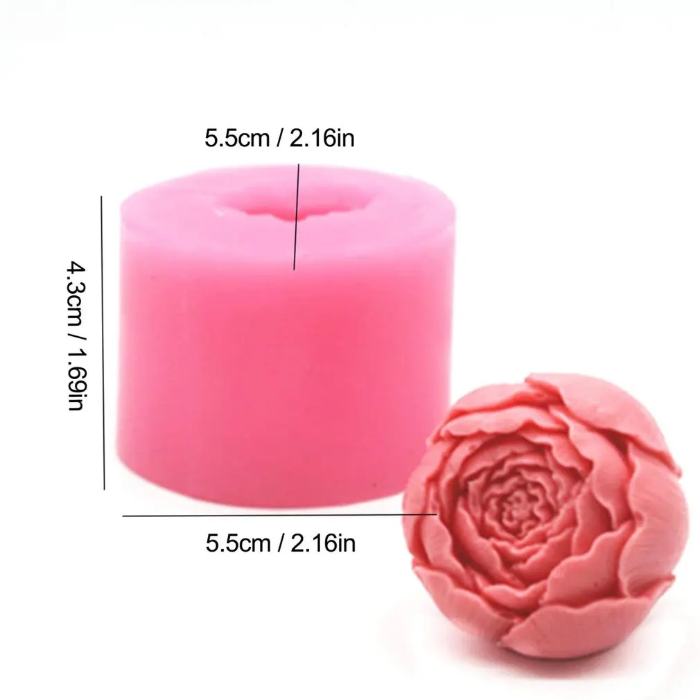 

Silicone Candle Mold 3D Cylinder DIY Gypsum Plaster Crafts Mould Candle Mold Candle Soap Mould Craft Resin Molds Decorating Tool