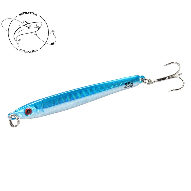 

3D фрикционная приманка, искусственная свинцовая жесткая приманка для глубины погружения 2-4 м, 8 см/20 г, 6 # КРЮЧКОВ, воблеры, приманка для морск...