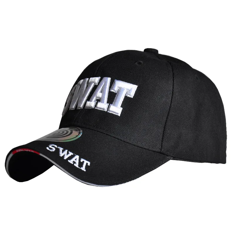 

Men's Black Outdoor Baseball Cap Tactical Hat Outdoor Sun Hat