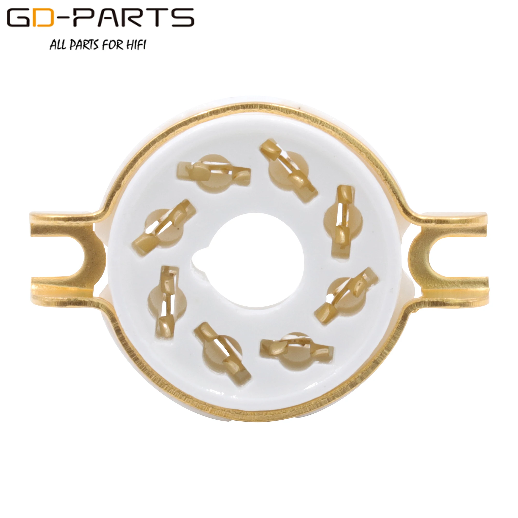 GD PARTS 1 шт. 8pin восьмиконтактный керамический трубный разъем для 6550 KT88 EL34 GZ34 5U4G 6CA7