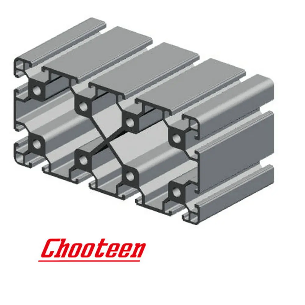 

CHUJIN 6063 T5 Extruded 80160 Aluminum Profile frame Equipment CNC door window