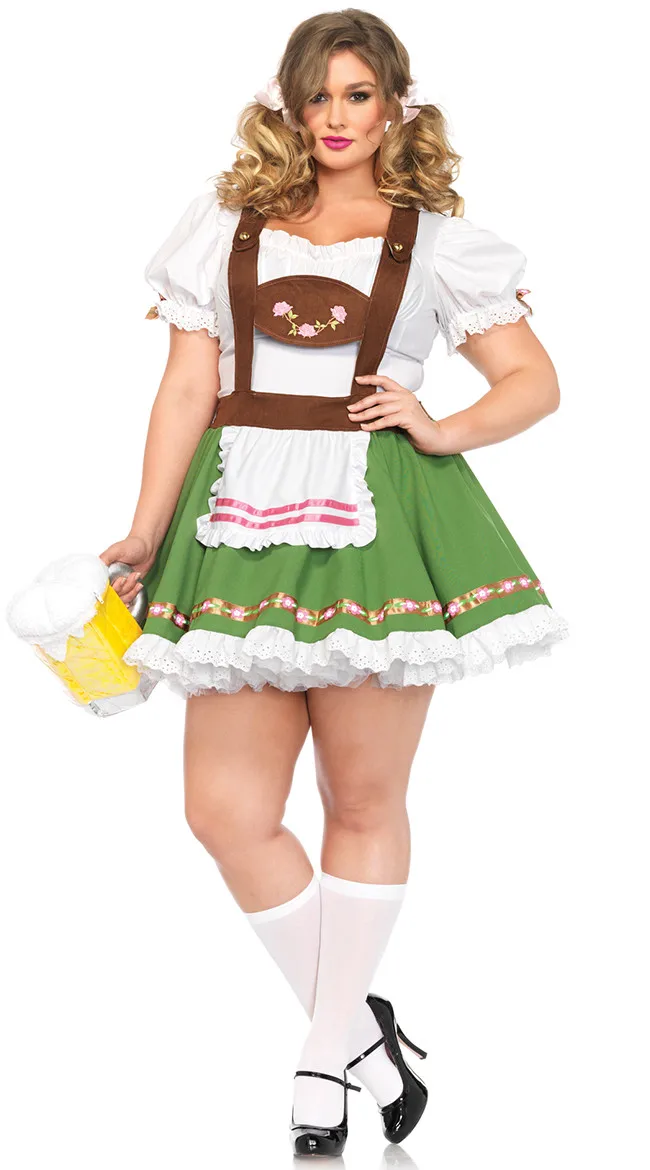 Традиционные костюмы баварских женщин на Октоберфест костюм горничной для