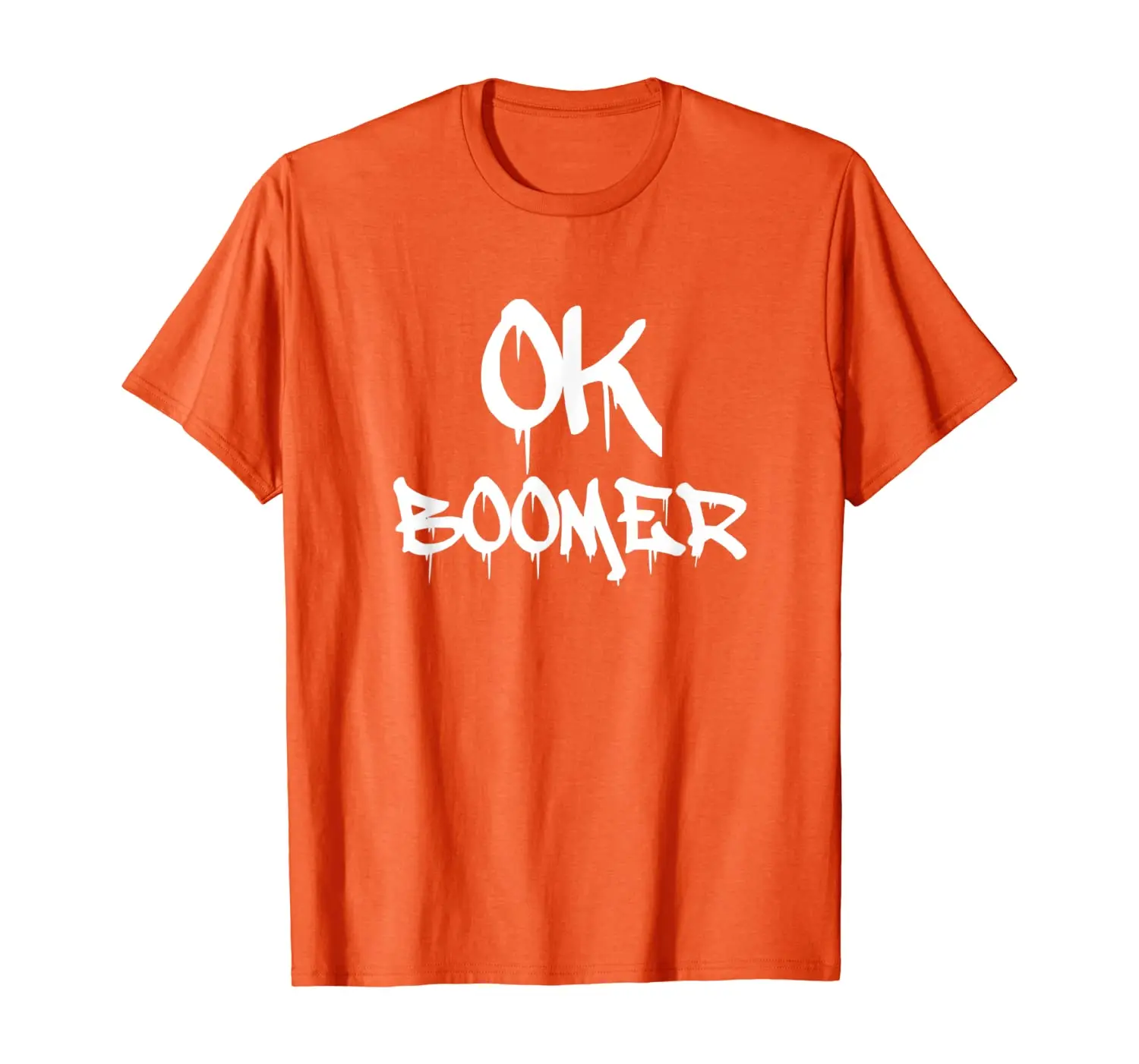 

OK Boomer, футболка с рисунком граффити и трендовым мемом поколения тысячелетия
