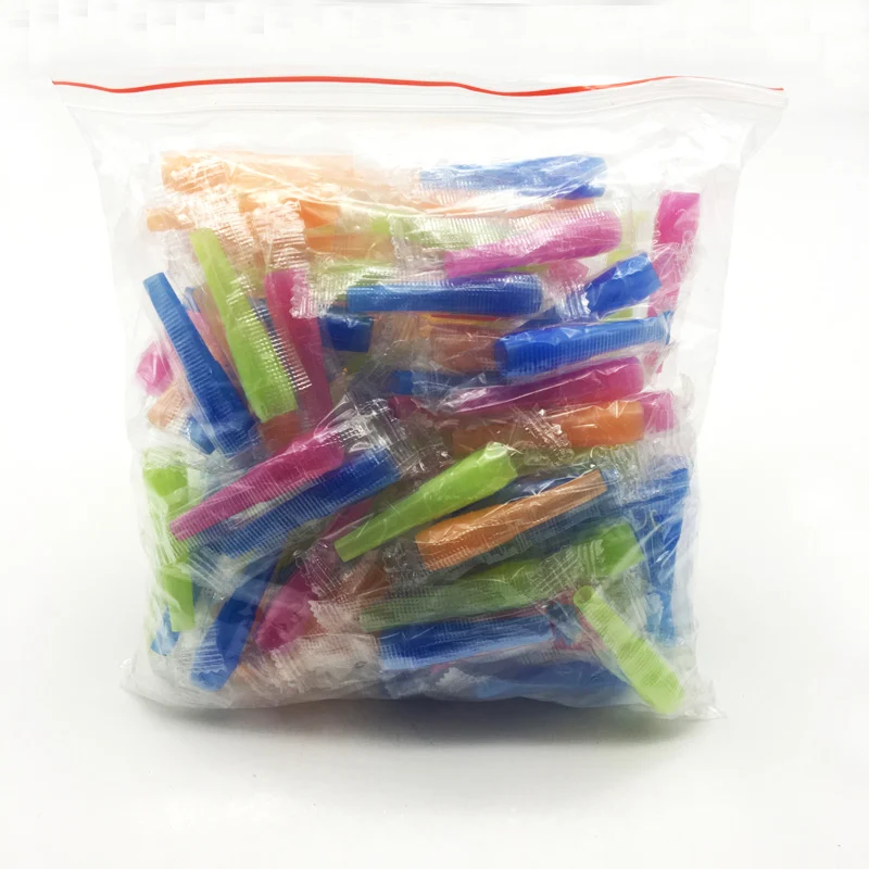 

A Bag Mouthpiece Pipe Disposable Safety Cigarette Holder With Bright Colors 3 Specs Hookah Shisha Mouthtips Smoking Accesorios