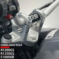 motorcycle handlebar riser 32mm drag handle bar clamp extend adapter for bmw r 1200 gs lc r1200gs adventure adv r1250gs s1000xr