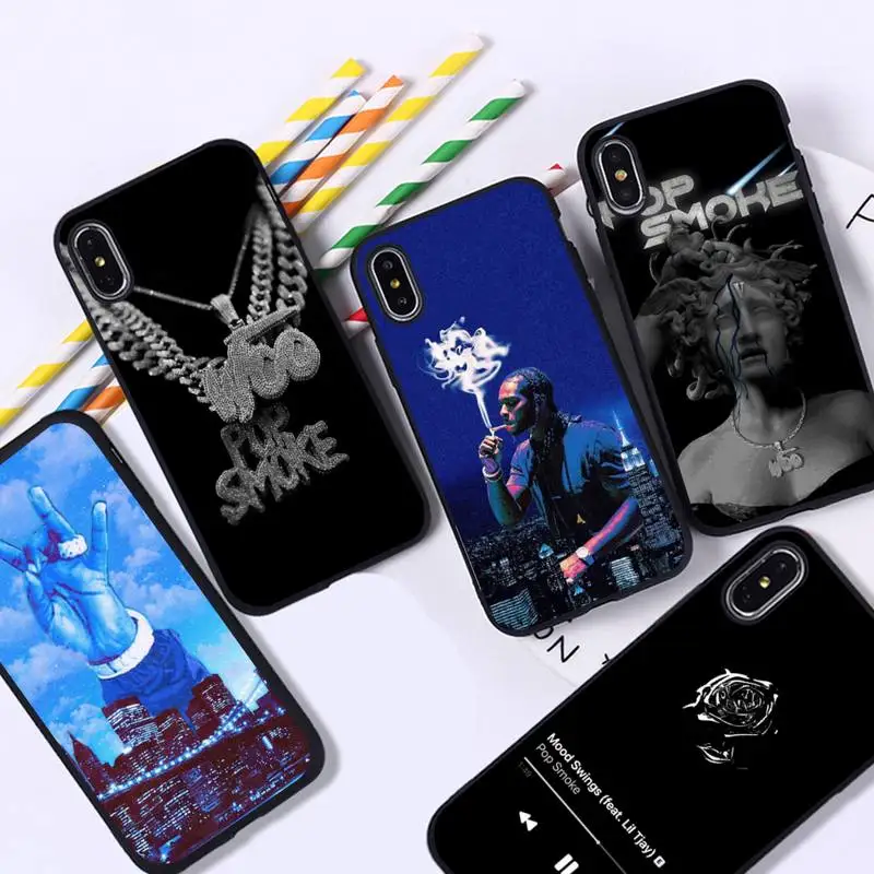 YNDFCNB реперские кепки в стиле поп дым снимать чехол для мобильного телефона iPhone 11 12