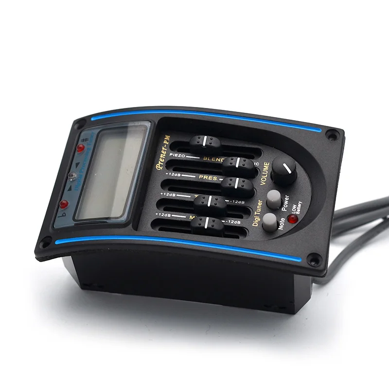 10 шт. 5 полосный LC с микро телефон акустическая Гитары пикап EQ предусилитель