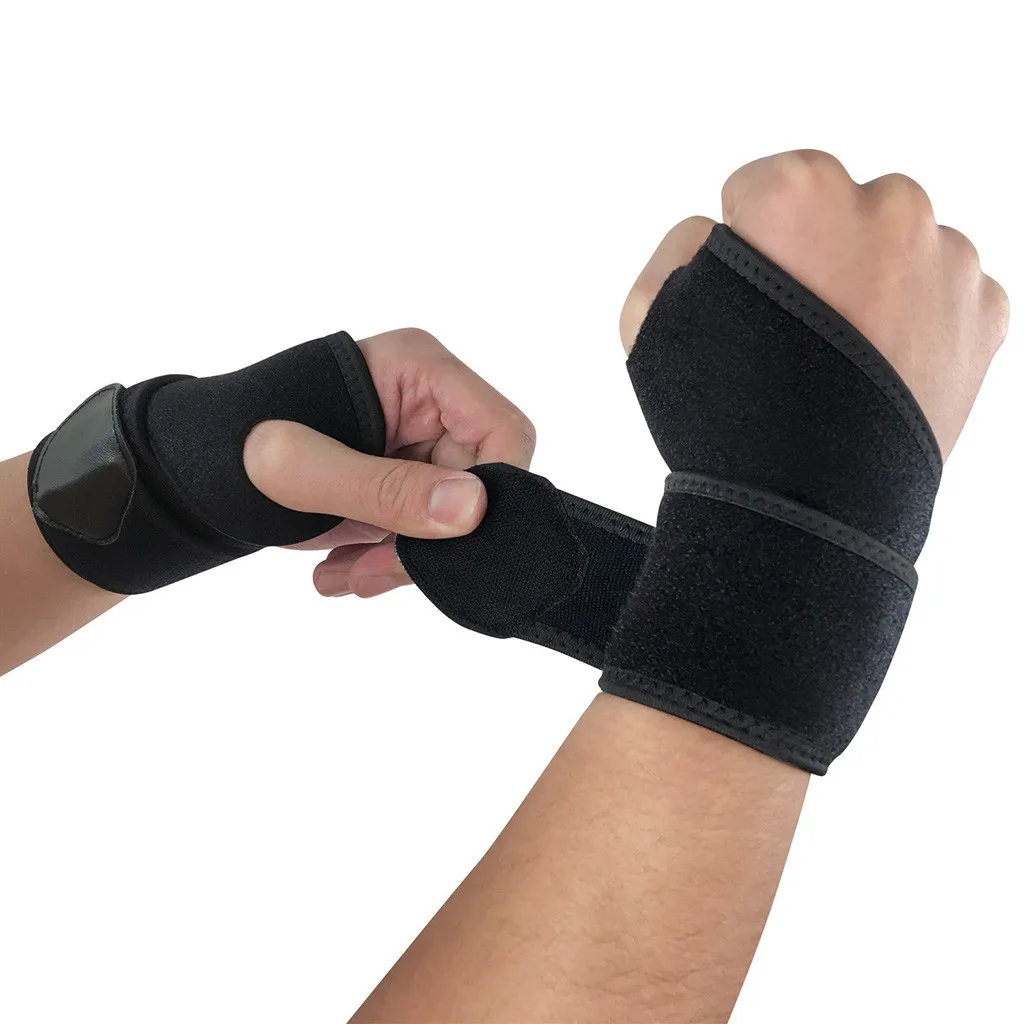 1 шт. регулируемая поддержка запястья Тренажерный зал тяжелая атлетика