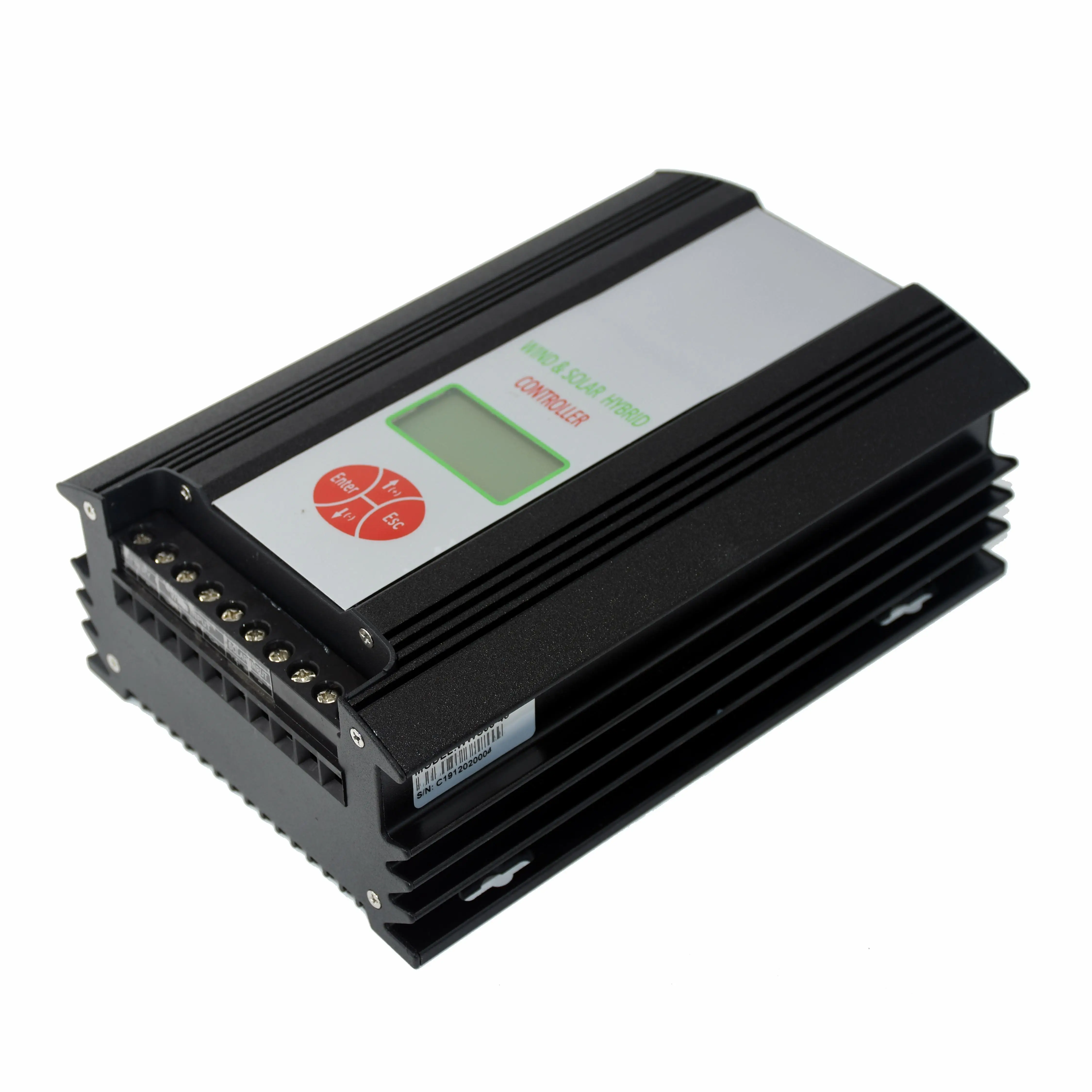 900W 24 V/48 V ветряной солнечный гибридный контроллер(600 Вт ветер+ 300 Вт Солнечный+ ЖК-дисплей дисплей)/гибридный регулятор зарядное устройство