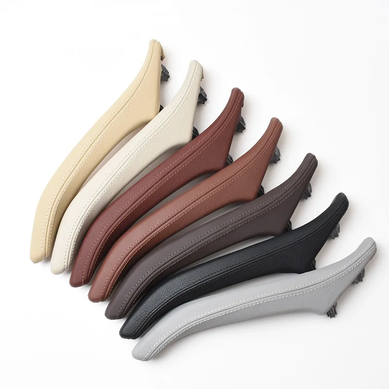 LHD RHD натуральная кожа межкомнатные дверные ручки в сборе для BMW 5 серии F10 F11 F18 520i