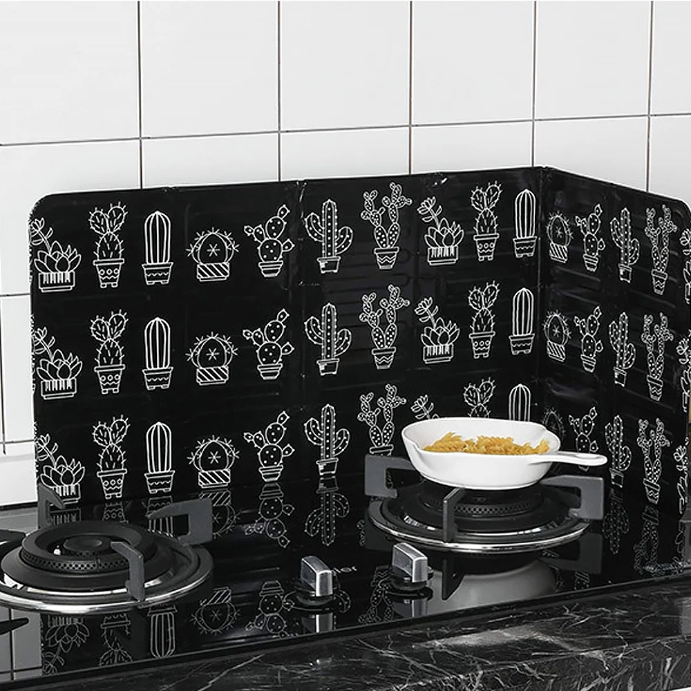 Многофункциональная настенная алюминиевая складная плита с защитой от брызг