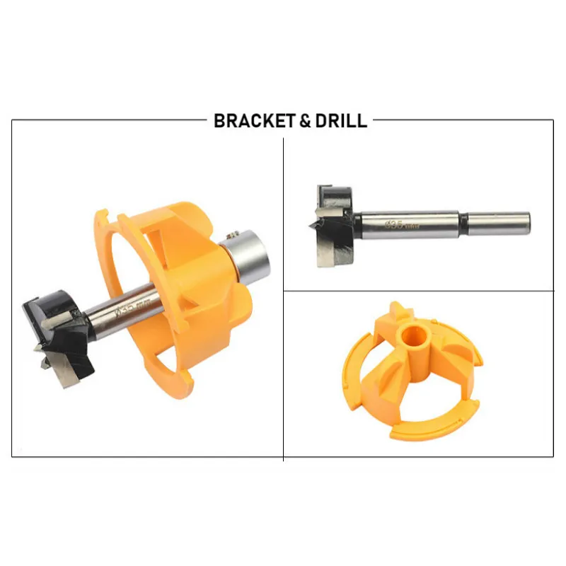 Новый шарнир 35 мм в виде чашки набор направляющих для сверления и шаблон