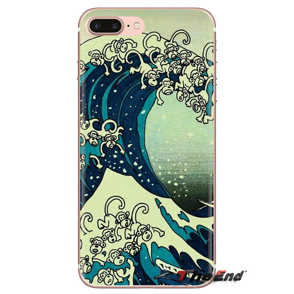 Soft TPU Phone Case The Great Wave Off Kanto Japan For LG Spirit Motorola Moto X4 E4 E5 G5 G5S G6 Z Z2 Z3 G2 G3 C Play Plus Mini |