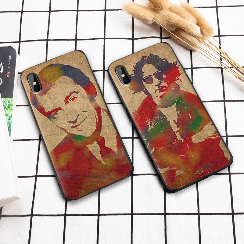 Мягкий силиконовый чехол для телефона iPhone XR TPU 5 5SE 6 6S 7 Plus 8Plus XS X Xr Max 9 с рисунками |