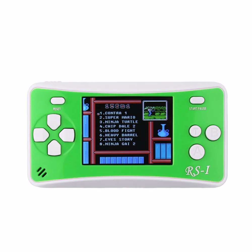 Аркадные классические портативные игровые консоли портативные 2," lcd 8-Bit 152 в 1 ретро мини Электроника Новые игры для детей Подарки