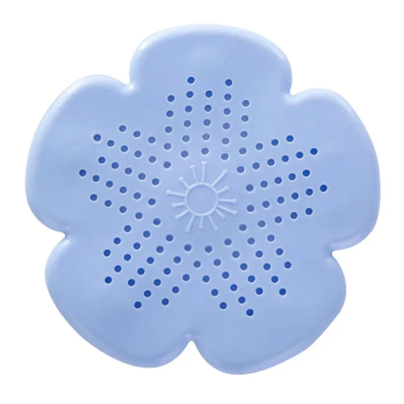 

1PC Bathroom Sink Filter Hair Catcher Stopper Anti-blocking Kitchen Sink Strainer Drain Cover Bathtub Shower Drain Hole Filter