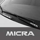 Автомобильная металлическая эмблема наклейки на окна стеклоочистителя светоотражающие декоративные наклейки для Nissan Micra K11 K12 K13 K14 автомобильный Стайлинг