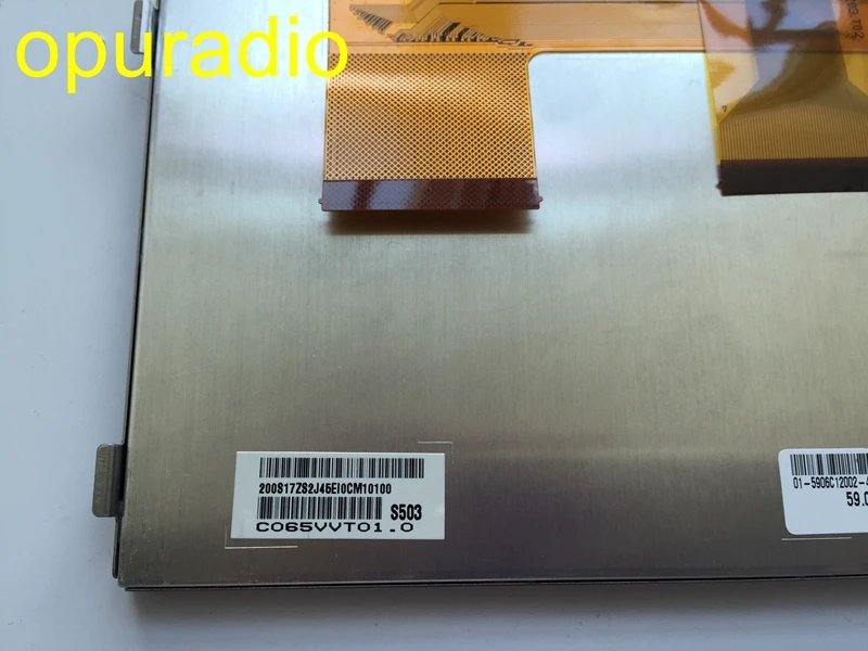 C065VVT01 c065vt01.0 оригинал A + класс 6 5 дюймов ЖК-дисплей панель для автомобиля GPS