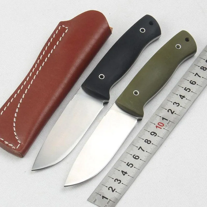 

Hysenss Hunting Outdoor G10 Handle High Hardness D2 Straight Fixed Blade Knife Survival Army Knife Defensive Tactical Knife