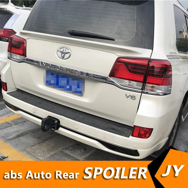 Для TOYOTA LAND CRUISER спойлер на крыше 2008-2016 FJ120 высокого качества ABS Материал заднее