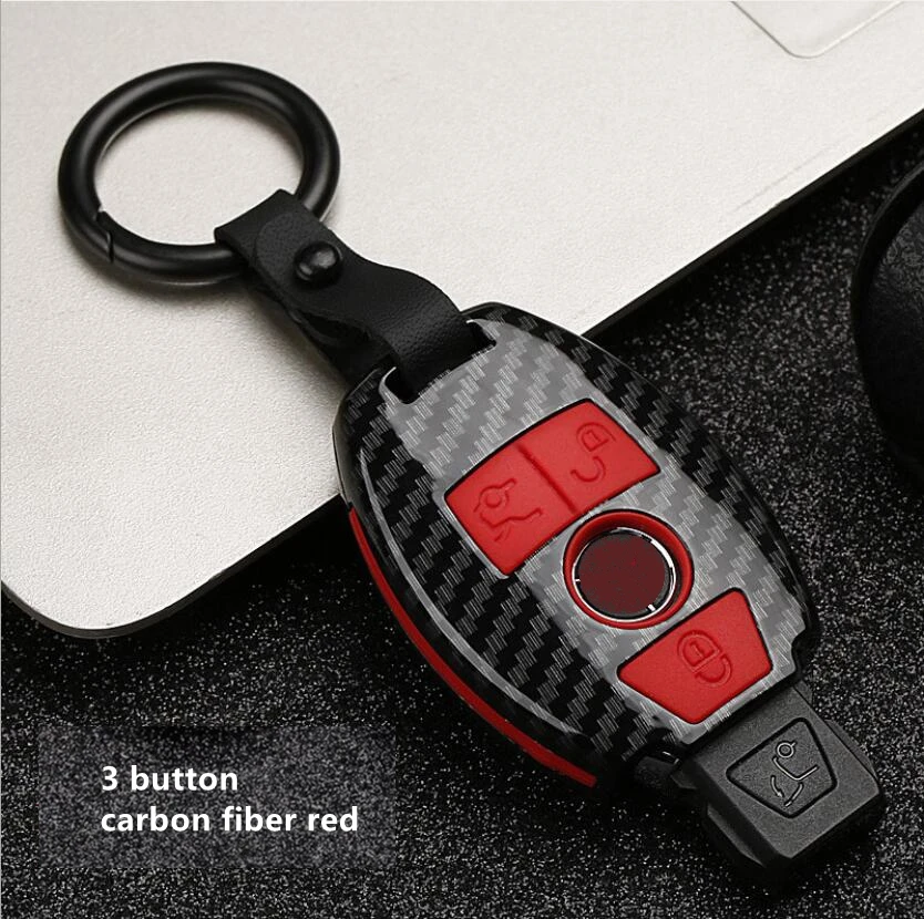 Автомобильный АБС-пластик из углеродного волокна для Mercedes Benz C Class W204 GLC 260 C200 CLA GLA