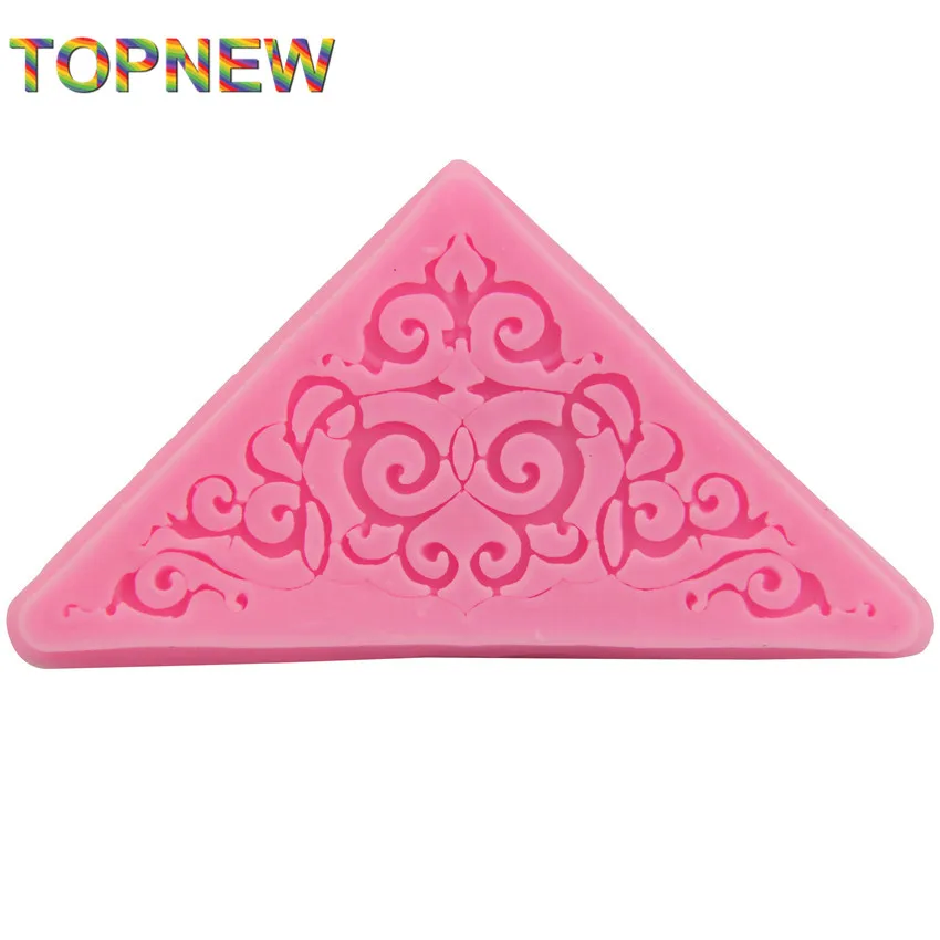 Классические Силиконовые формы для помадки красивые цветочные тортов