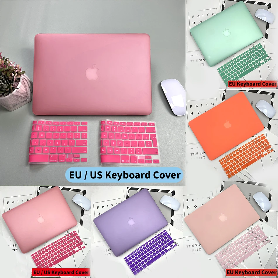 Матовый чехол для ноутбука Apple Macbook Air Pro M1 13 дюймов A2251 A2289 A2338 2020 A1466 A2179 A2337 |