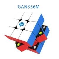 gan356m 3x3x3 magnetic magic cube 3x3 puzze speed cube gan356 m cubo magico gan 356 m gans 3x3x3 cube toys for children