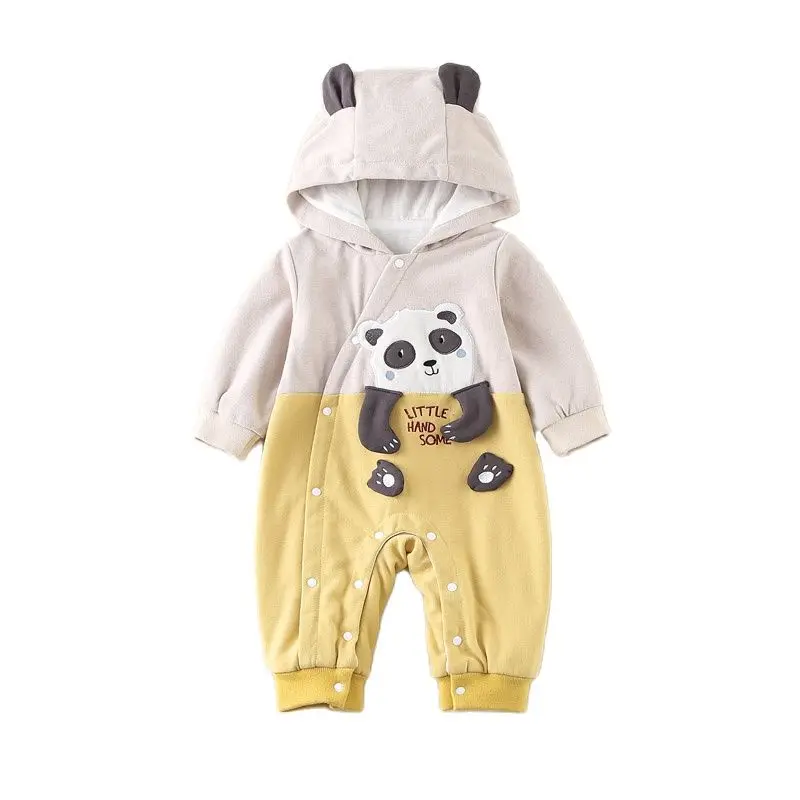 Новинка Одежда для детей сезон весна осень Комбинезоны малышей с милым рисунком
