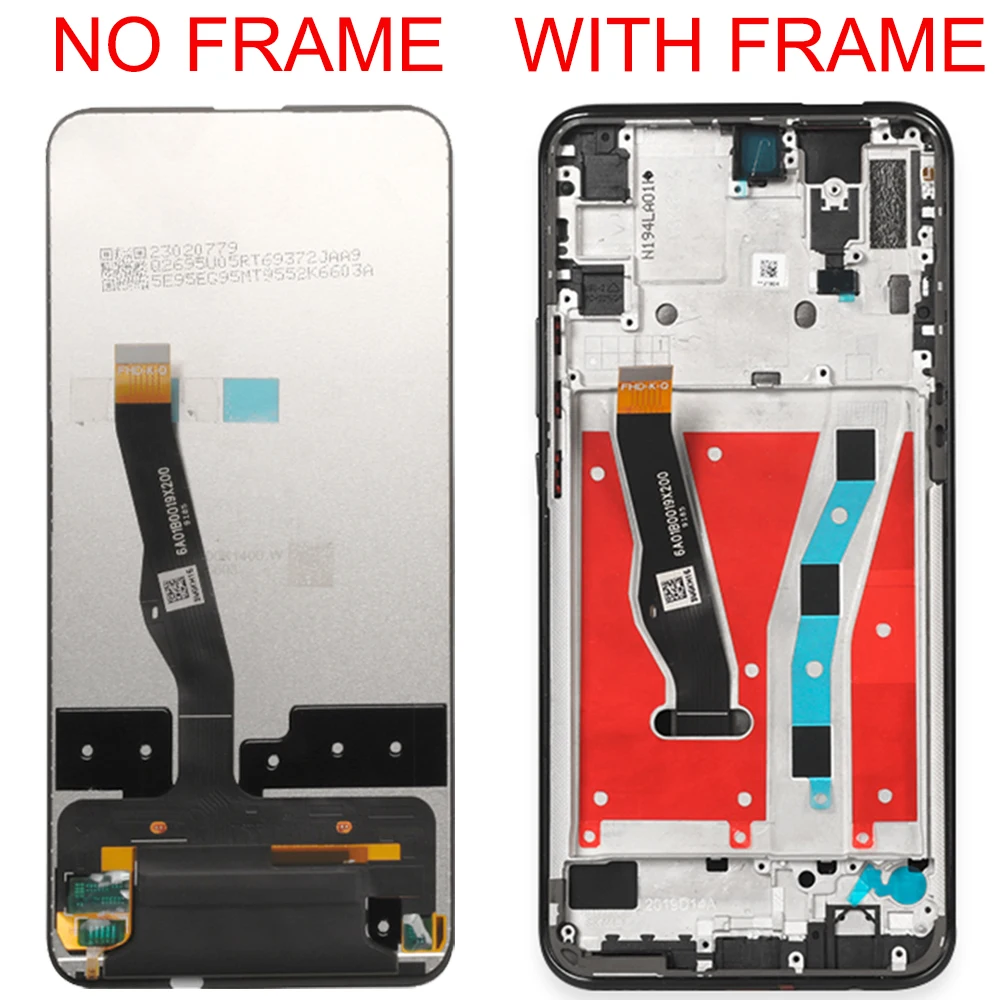 Оригинальный дисплей 6 59 дюйма с рамкой для Huawei Y9S Y9 s / P Smart Pro 2019 ЖК-дисплей