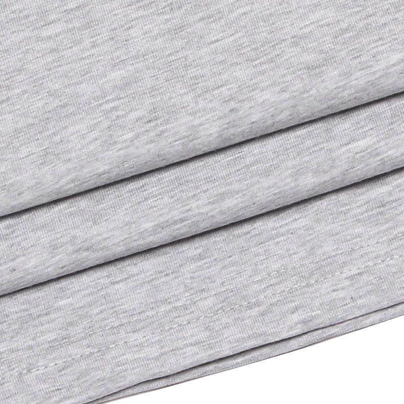 Брендовая одежда мужская футболка для фитнеса Повседневная Лоскутная хлопковая