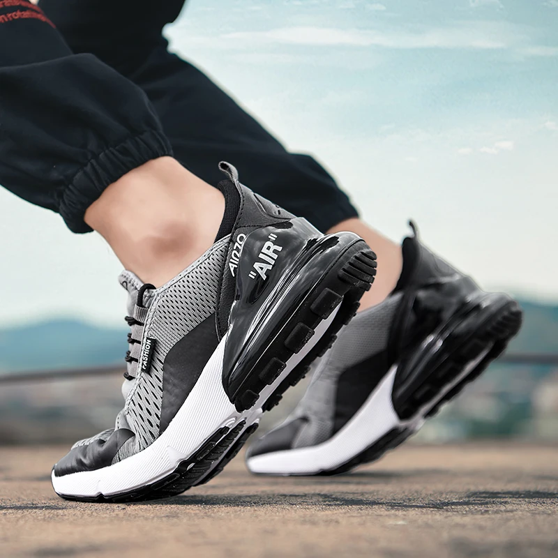 

Xiaomi Mijia Mi Men'S Sneakers Air Cushion Running Shoes Walking Shoes Casual Lace Up Lightweight Breathable Fitness Sport Shoes