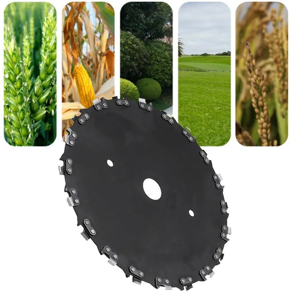 

Heavy Duty Brushcutter Blade Weeding Tool Gardening - The 10000 Rpm Original Lawn Mower Accessories Chain Toothed Mowing Head