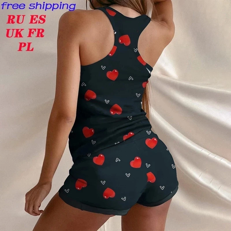 Пижама женская ночная рубашка с оборками и воланами 2021 комплект домашней одежды -