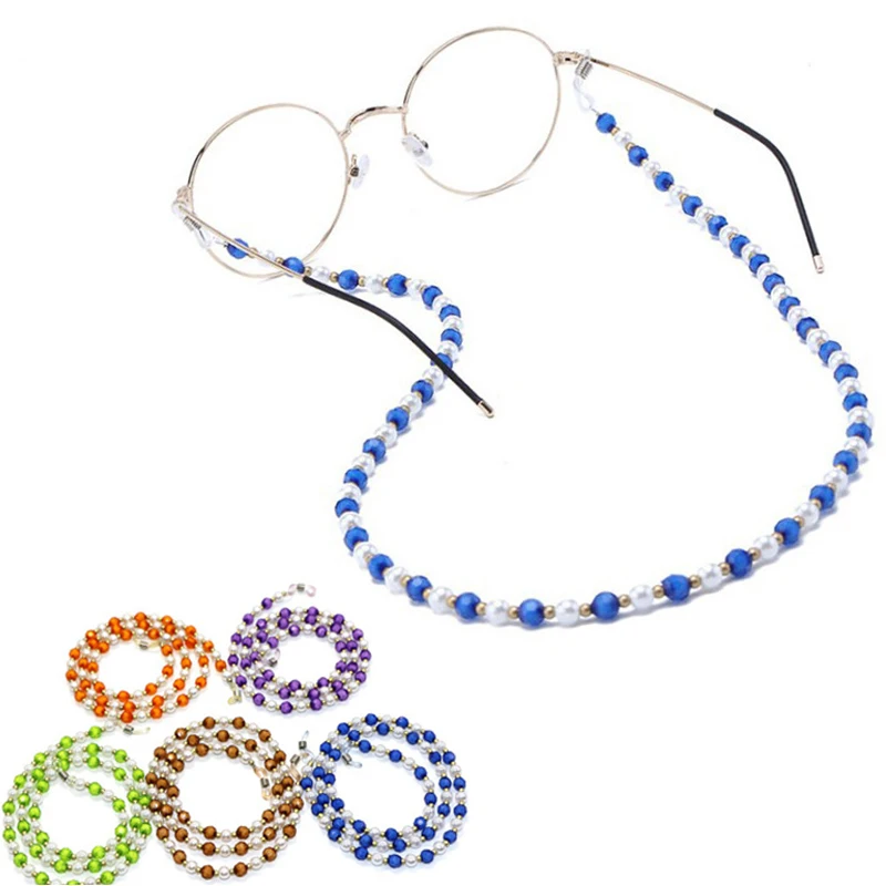 Шнур для очков ремешок под шею с бисером очков|Очки аксессуары| |