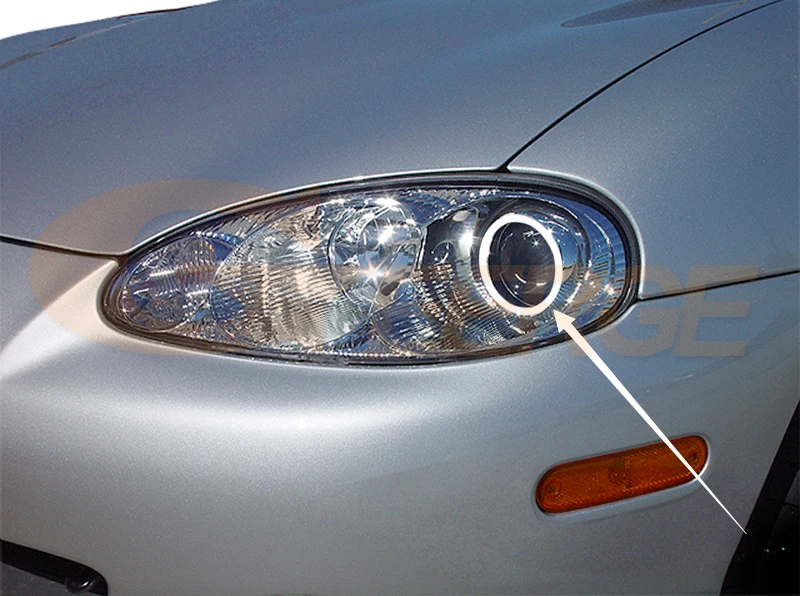 Для MAZDA MX5 MX-5 2000 2001 2002 2003 2004 2005 ультра яркий SMD светодиодный комплект колец