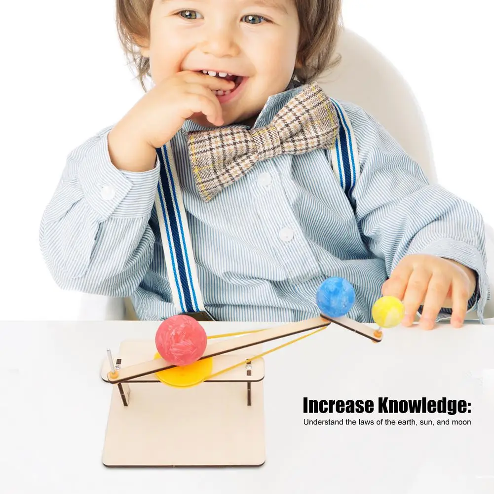 Планетарный эксперимент сделай сам с землей луной солнцем орбиталами географией