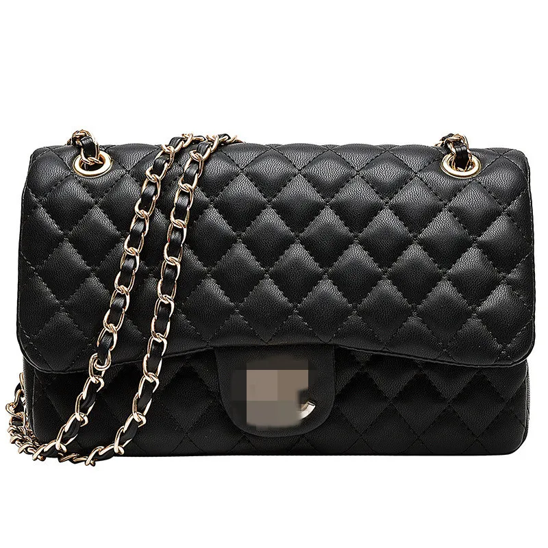 

Ladies Shoulder Bag New Retro Casual Small Square Bag Chain One Shoulder Messenger Bag