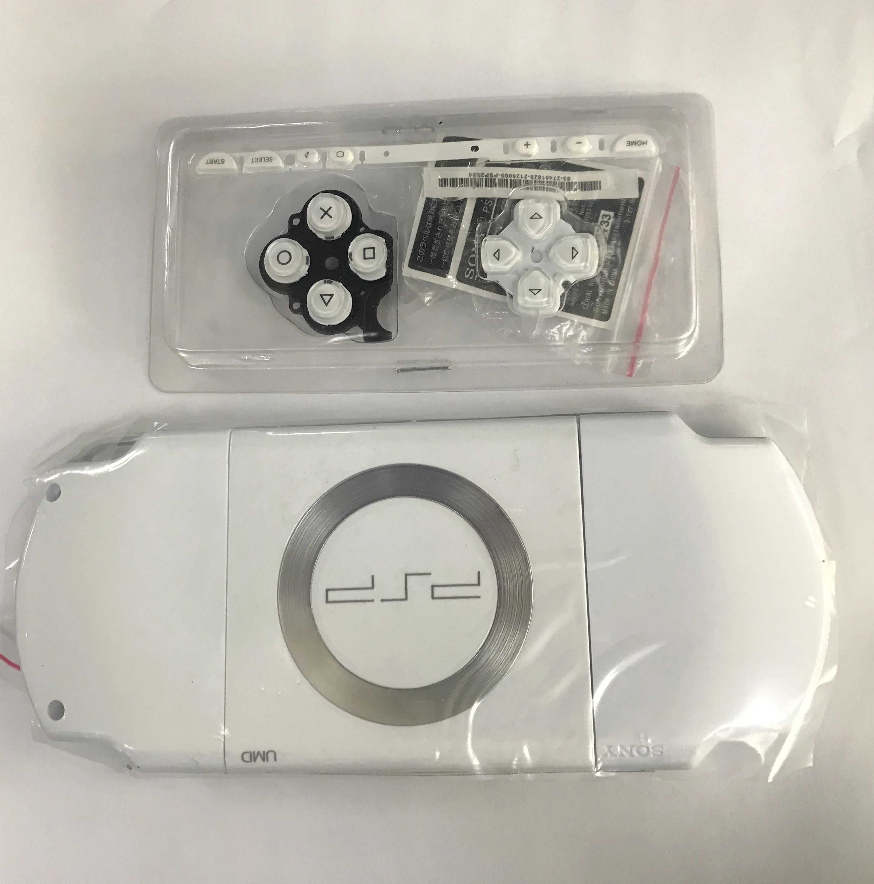 Черный/белый Цвет для Оборудование PSP 2000 2006 2008 2004 в виде ракушки игровой консоли