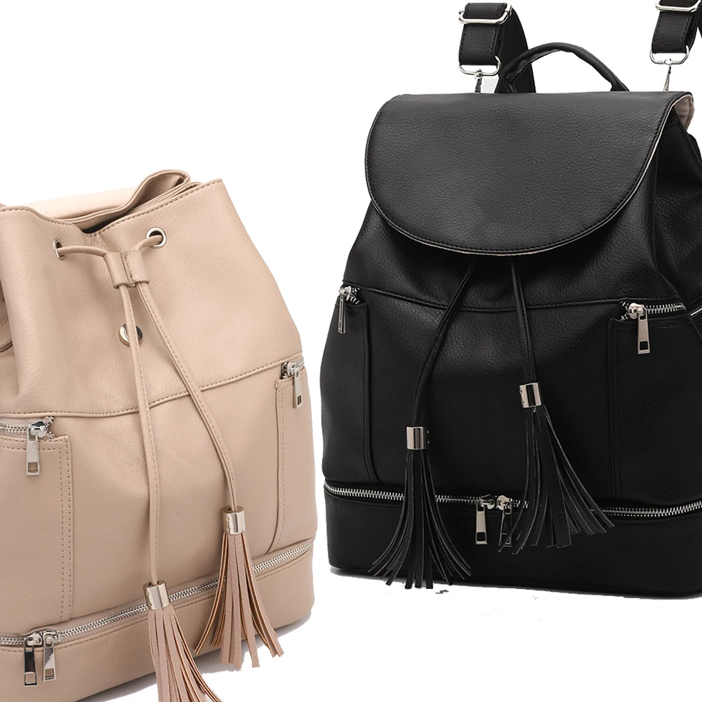 Large PU Leather Baby Diaper Bag Backpack +Changing Pad+Stroller Straps | Мать и ребенок