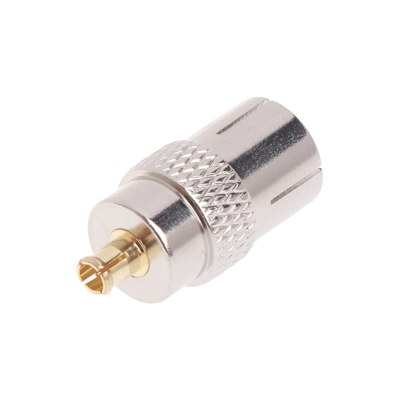

10Pcs IEC DVB-T TV PAL Female Jack to MCX Male Plug Adapter RF Coaxial Connector