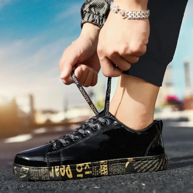 Мужские кроссовки новинка 2019 обувь для ночного клуба Молодежная непопулярная в