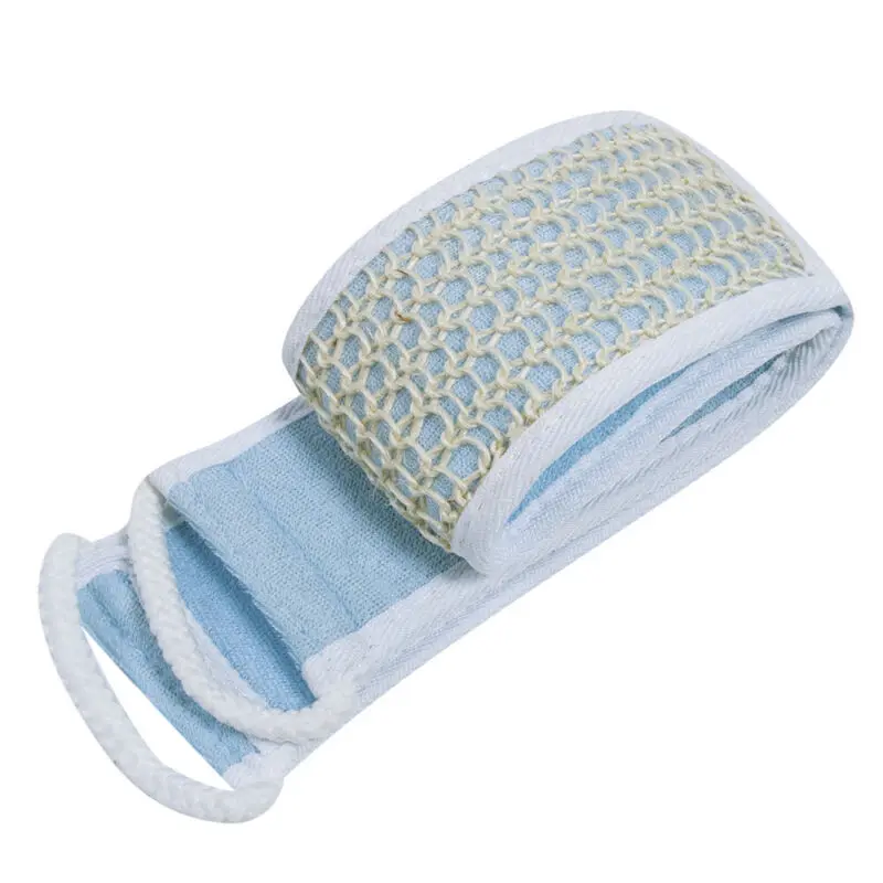 Отшелушивающий ремешок для спины Loofa ванны и душа тела губка скребок щетка личные