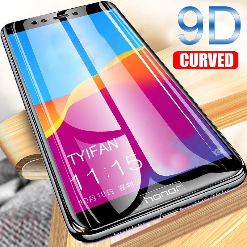 9d Полный Клей закаленное стекло Honor 7a 7c Pro 7s 7x защитное на экран телефона защитная